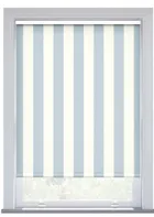 Scion Central Stripe Cornflower Roller Blind