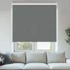 Durham Blackout Grey Marle Cordless Roller Blinds - Shop Now