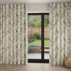 Laura Ashley Catrin Ochre Wave Curtain Blinds Uk