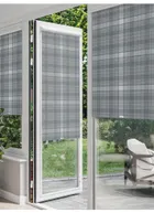 Wallace Check Metal Perfect Fit® Roller Blind