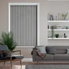 Laurent Steeple Grey Vertical Blind
