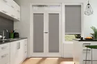 Precision Light Grey Wood - 25mm Slat Venetian Perfect Fit Blind