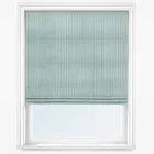 Pencil Stripe Ocean Roman Blind