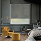 Velvet Slate Pelmet Roller Blind