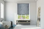 Libby Dark Grey - Vinyl Blackout Roller Blind