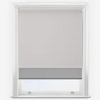 Double Roller Sunvue Pebble & Steel Grey Double Roller Blind