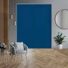 Mirage Solar Dark Blue Vertical Blind