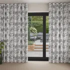 Laura Ashley Tuileries Charcoal Wave Curtain Blinds Uk