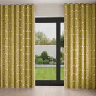 Sophie Allport Sheep Ochre Wave Curtain Blinds Uk