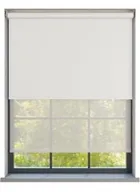 Amor White Lotus With Haze Pure Double Roller Blind