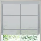 Felicity Sheer Voile Made To Measure Roman Blind Sky
