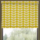 Orla Kiely Solid Stem Made To Measure Blackout Roller Blind Yellow