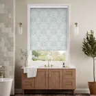 William Morris Blackthorn Blue Grey Roller Blind
