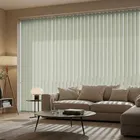 Banlight Duo Fr Desert Sage (blackout) Flame Retardant Vertical Blinds