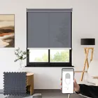 Filtra 3% Grey-black Battery Powered Electric Screen Roller Shades