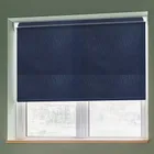 Cubik Navy Grip Fit Roller Blinds
