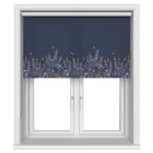Sara Miller Wisteria Navy Blinds Uk