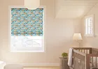 Pony Pals Turquoise - Roman Blind