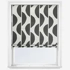 Camengo Viaggio Lin Noir Roman Blind