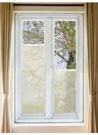 Perfect Fit® Sheer Cream Bottom Up Blind