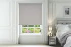 Canvas Light Grey - Textured Blackout Roller Blind