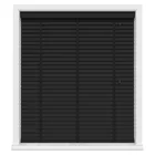Midnight Black Luxury Real Wood Motorised Uk - Wooden Blinds