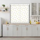 Kyoto Yellow Pelmet Roller Blind - Stylish Window Covering