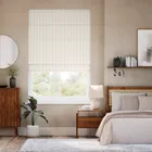 Lucca Stripe Oatmeal Roman Blind