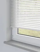 Expressions Radiance White Faux Wooden Blind - 50mm