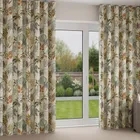 Sara Miller Palm Garden Light Stone Wave Curtain Blinds Uk