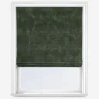 Luminaire Forest Green Roman Blind