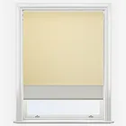 Optima Blackout Natural & Natural Double Roller Blind