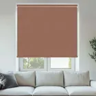 Durham Blackout Rust No Drill Roller Blinds - Shop Now