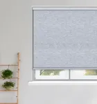 Crush Cornish Blue Roller Blinds