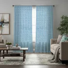 Glee Azure Made To Measure Curtains