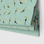 Sara Miller Toucans Aqua Motorised Blinds Uk
