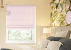 Ultra Luxe Velvet Light Pink - Twist&fit Roman Blind