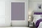 Hannah Heather - Moisture Resistant Blackout Vertical Blind
