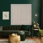 Charlie Taupe Vertical Blind