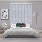 Cody Shimmer Silver Vertical Blind