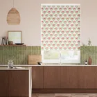Twist2go Tulip Trellis Blush Roller Blind