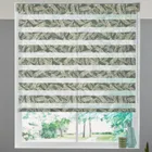 Foliage Made To Measure Day Night Blind Olive