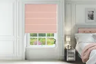 Firenze Powder Pink - Velour Roman Blind