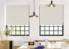 Ajanta (blackout) Crescent Silver - Roller Blind