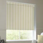Emily Bond Cornish Stripe Translucent Made To Measure Roller Blind Gold Natural