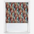 Bargello Carnival Roman Blind