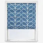 Orla Kiely Jumbo Linear Stem Marine Roman Blind