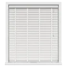 Gloss Aura White With Tapes Eco-wood Motorised Blinds Uk