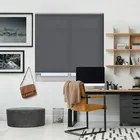 Free Hanging Dovestone Anthracite Honeycomb Pleated Blind
