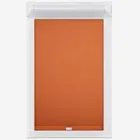 Spectrum Blackout Orange Perfect Fit Roller Blind